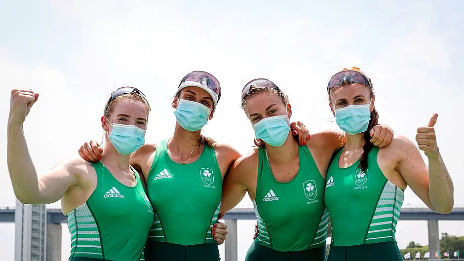 WOW! Kieran McCarthy reacts as Skibbereen rower Emily Hegarty claims bronze at Tokyo Olympics Image