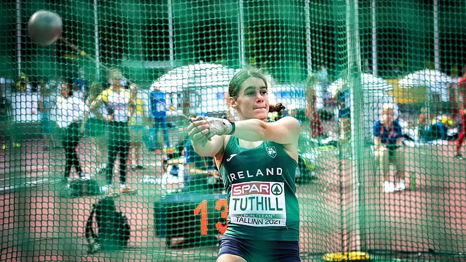 Tuthill finishes tenth at the European Throwing Cup Image
