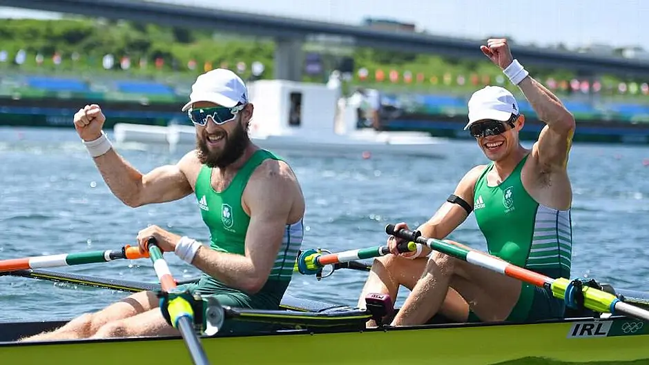 Let's get to know our Olympic heroes Paul O'Donovan and Fintan McCarthy Image