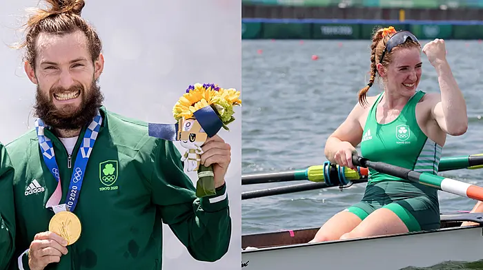 Skibbereen Olympic medallists Paul and Emily are related! Image