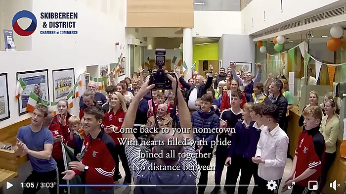 WATCH: The official song for the Skibbereen Olympic rowers Image