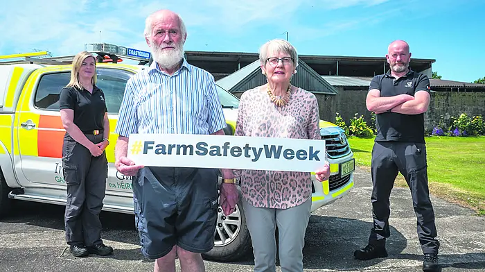 Eileen urges all farmers to rethink safety after her livestock accident Image