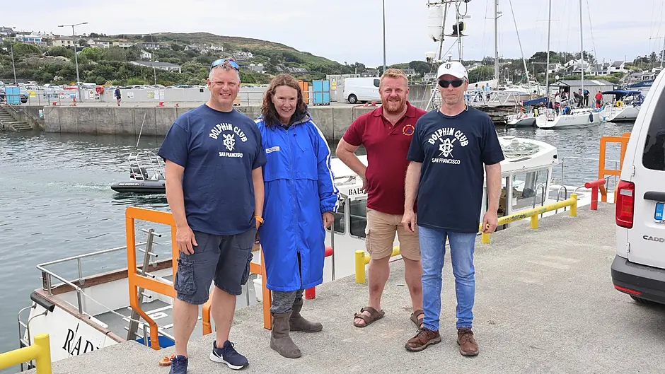 American woman sets new Fastnet swim record Image