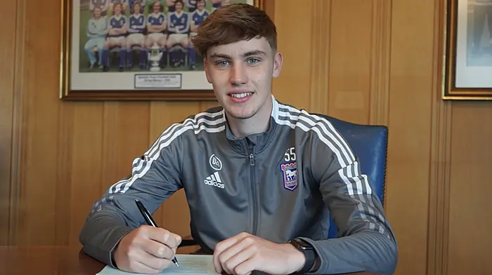 Riverstick teen Matt Healy is talk of the Town after signing Ipswich deal Image