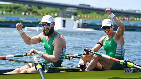 Olympic champs Fintan McCarthy and Paul O'Donovan in the running for World Rowing award Image
