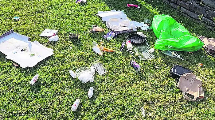 Baltimore’s playground vandalised and trashed Image