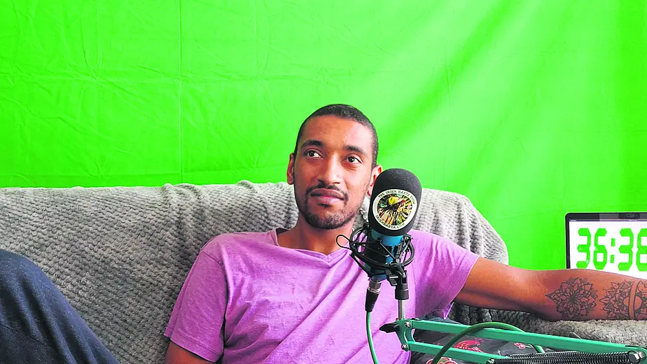 Liam hopes it will be a wrap after more than 36 hours rapping Image