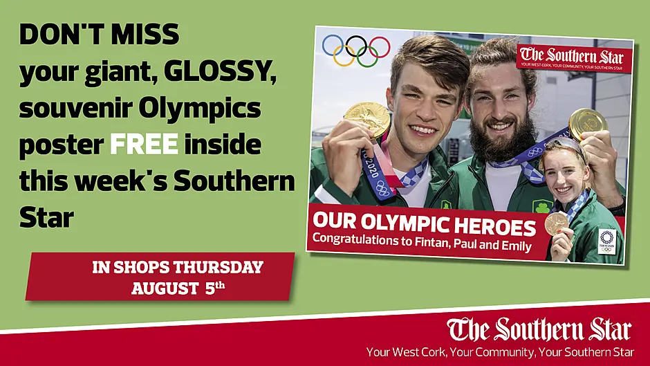 FREE: Don't miss your giant, GLOSSY, Olympic poster in this Thursday's Southern Star Image
