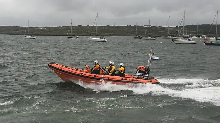 Baltimore RNLI assist yacht participating in Rolex Fastnet Race Image