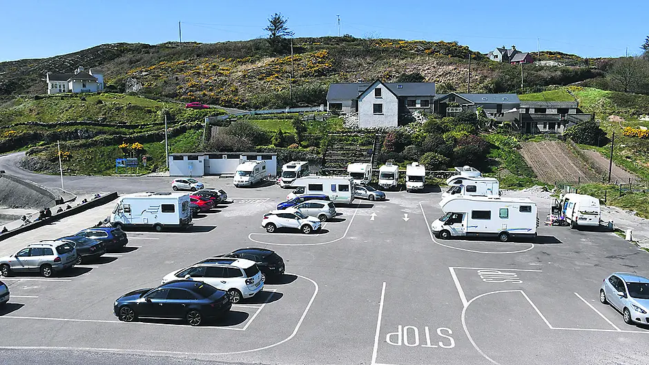 Don’t ‘diss’ all the camper vans – they bring in cash and boost our economy! Image