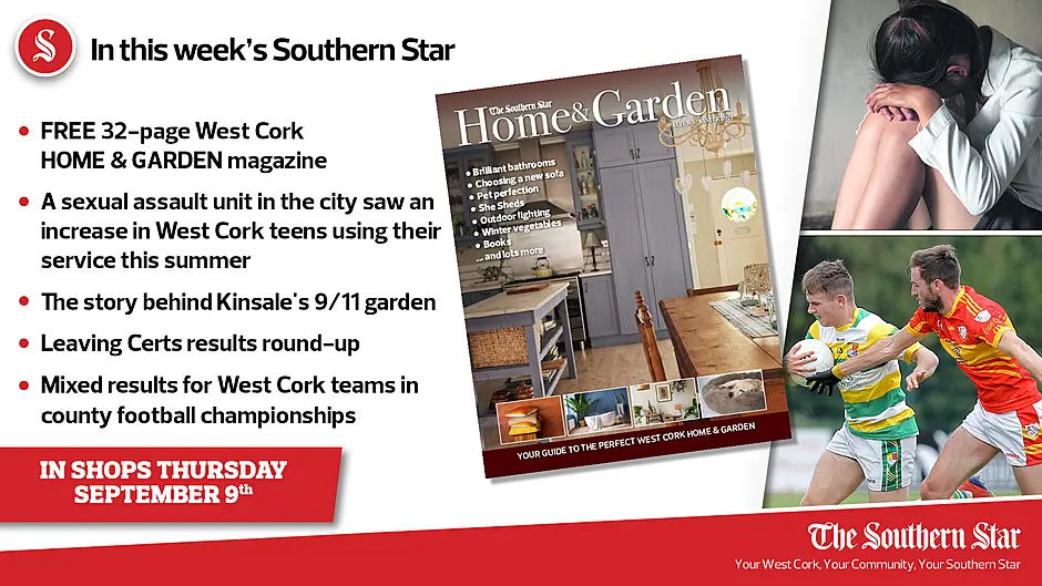 In this week's Southern Star: FREE West Cork HOME & GARDEN magazine, the story behind Kinsale's 9/11 garden & Image
