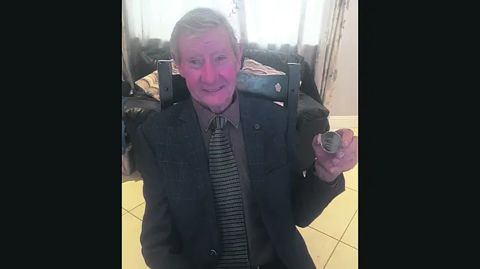 Concern medal in honour of Paddy’s wonderful work Image