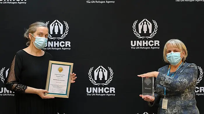 Archive award for Clon woman’s UN team Image