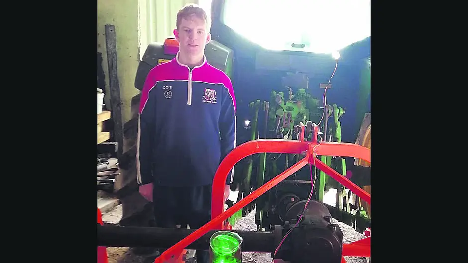 Young scientist Cathal wins ABP Farm Safety award Image