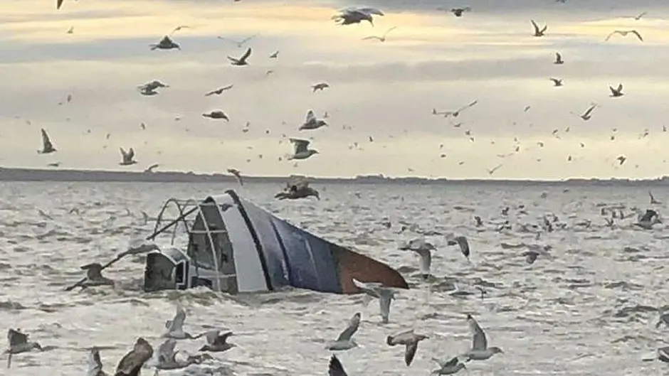 Baltimore boat sinks off Duncannon Coast Image