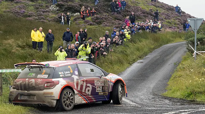 Billy Coleman and Keith Cronin have flown the Cork flag as Irish Tarmac Rally champions Image