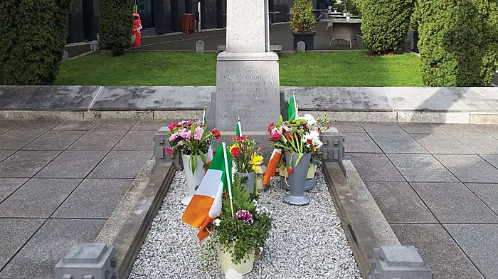Tradition of Valentine’s flowers for Michael Collins continues Image