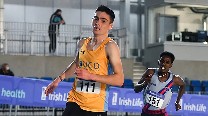 WATCH: Darragh McElhinney sets new Irish U23 indoor 3000m record and takes 16 seconds off his PB! Image