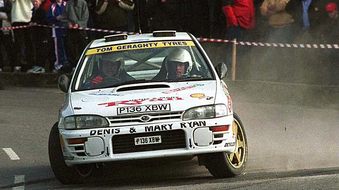 So close, but West Cork Rally glory eluded Frank O’Mahony Image