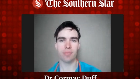 WATCH: Dr Cormac Duff on campaign to retain 17 junior doctors including one at Bantry General Hospital Image