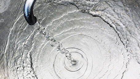 Trickle of hope for isle waters Image
