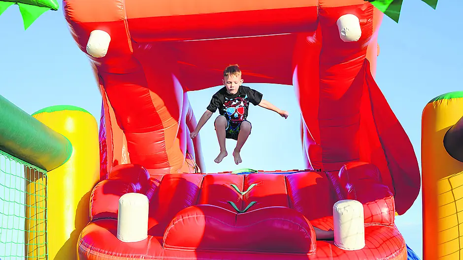 DIARY OF A DEMENTED HOME WORKER : (Bouncy) Castle on the Hill Image