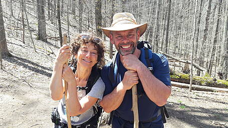 Trailblazing duo to walk from Canada to Mexico Image