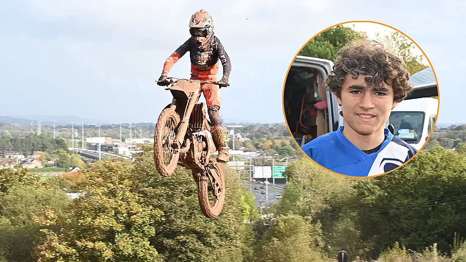 Fin Wilson in fine form at Munster Motocross Image