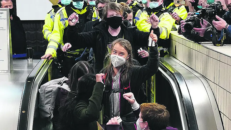 People, not conferences, will save the planet, says Greta ally Skibb’s Saoi Image