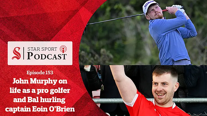 PODCAST: Kinsale golfer John Murphy on life as a pro and Ballinascarthy hurling captain Eoin O'Brien on Carbery title success Image