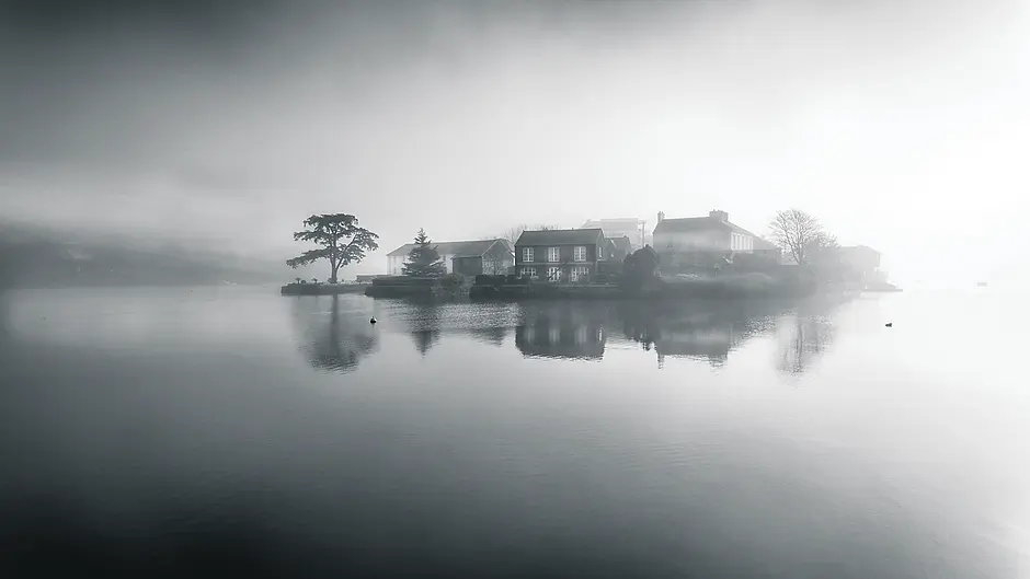 Creativity and the Coast category’s second place image by John Hall 
entitled ‘Foggy Morning at Scilly, Kinsale’,