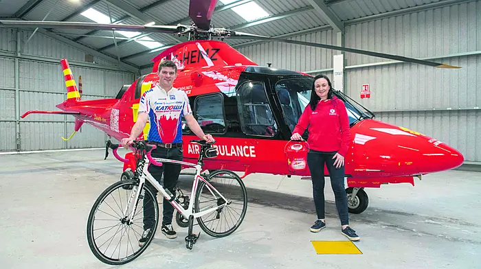 Darren’s charity cycle proceeds will cover 10 Air Ambulance rescues Image