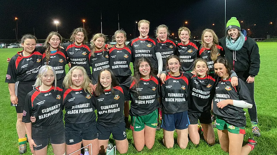 McCabe: Clonakilty Rugby Club has 170 girls registered for the current season Image