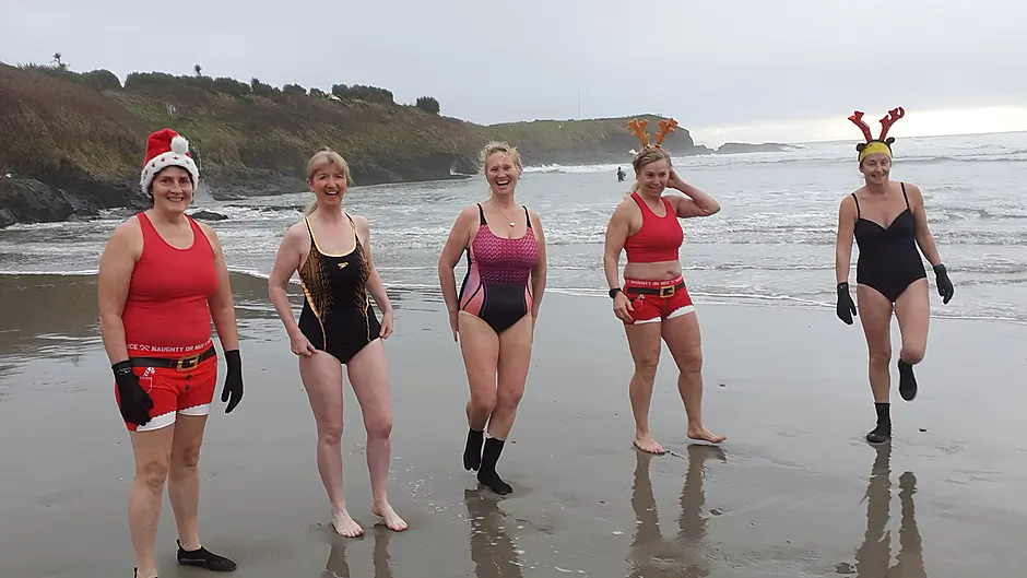 PICTURE GALLERY: Out and about at the Christmas swim Image