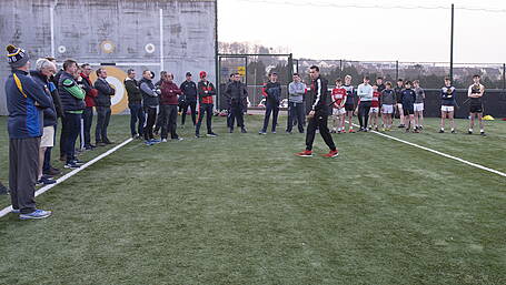 Cork legend Seán Óg Ó hAilpín shares his knowledge at Carbery coaching workshop Image