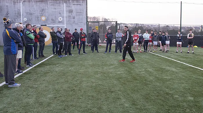 Cork legend Seán Óg Ó hAilpín shares his knowledge at Carbery coaching workshop Image