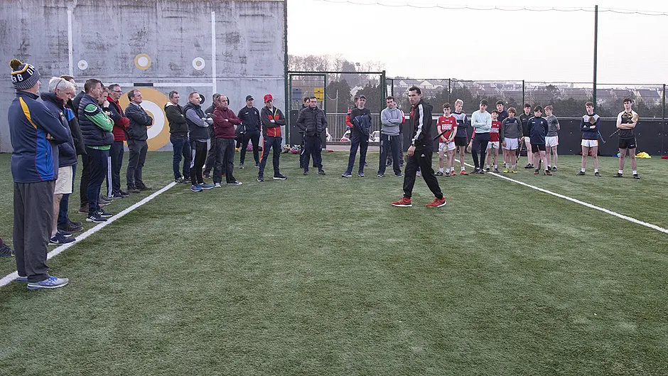 Cork legend Seán Óg Ó hAilpín shares his knowledge at Carbery coaching workshop Image