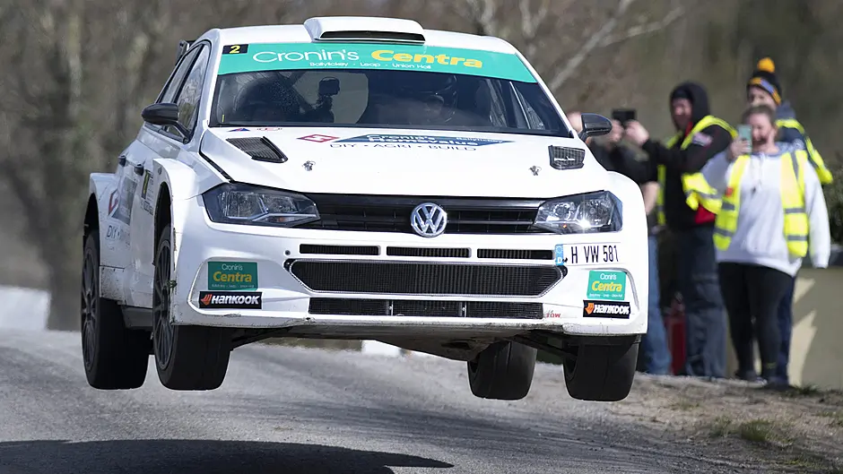 Keith Cronin happy with second place in BRC opener Image