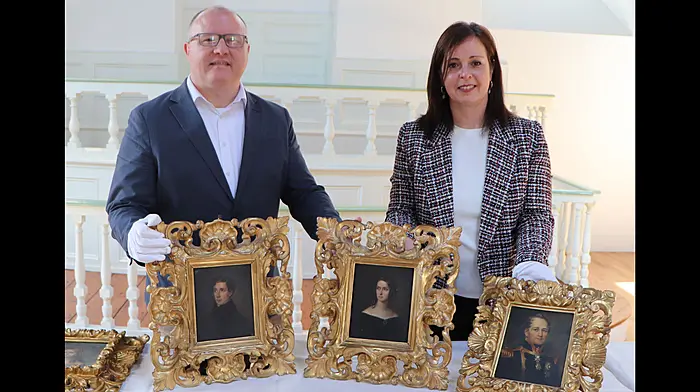 Historic Daniel MacCarthy Glas paintings are set to be restored Image