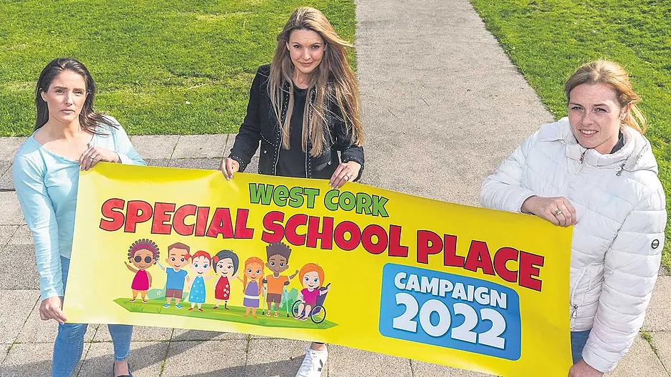 Mums campaign for special school Image