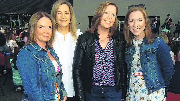 At the launch of a new extension at Scoil Naomh Seosamh, Laragh, Bandon were Caroline Murray, Deirdre Fleming, Tracy Quinlan and Niamh Allen.