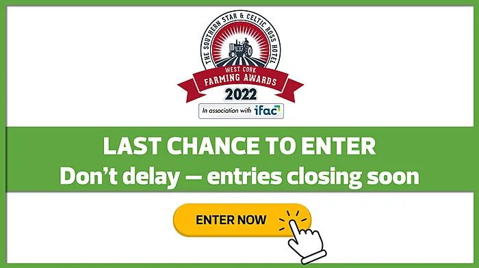 Don't forget to enter the West Cork Farming Awards! Image