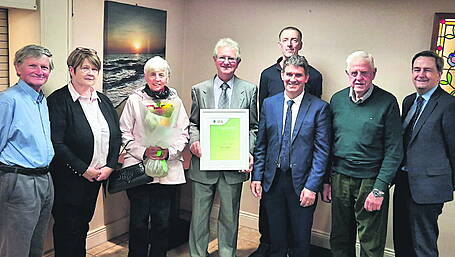 Abraham’s long service to IFA and community is recognised Image