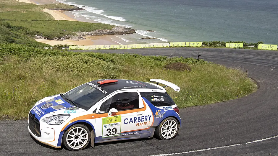 McCarthy to learn lessons from Donegal Rally experience Image