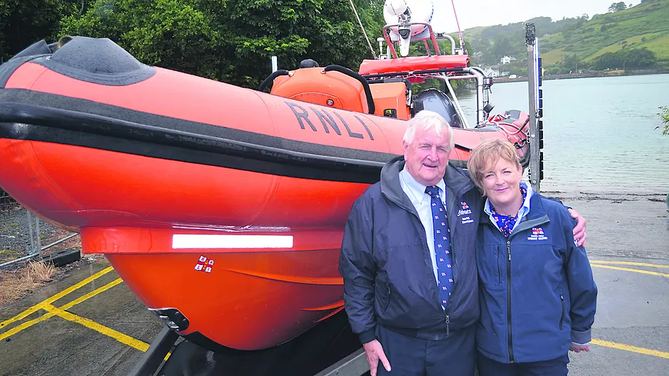 New lifeboat handed over to Union Hall RNLI crew Image