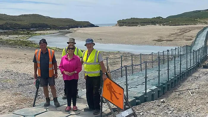It’s back! Barleycove’s pontoon is finally repaired Image