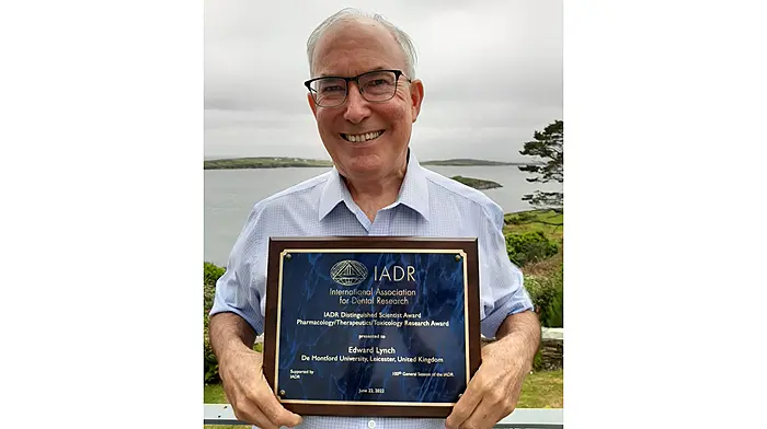 Award for world renowned Schull-based dentist Image