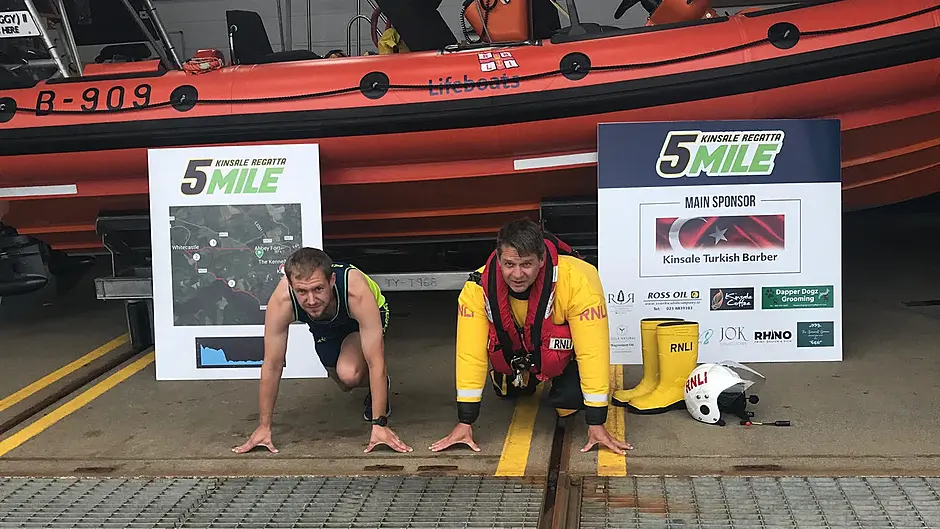 Kinsale road race in aid of RNLI Image