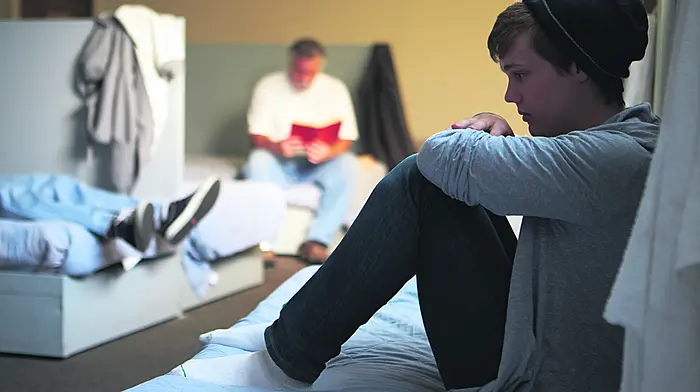 ‘Homeless’ teen has to sleep on kitchen floor Image