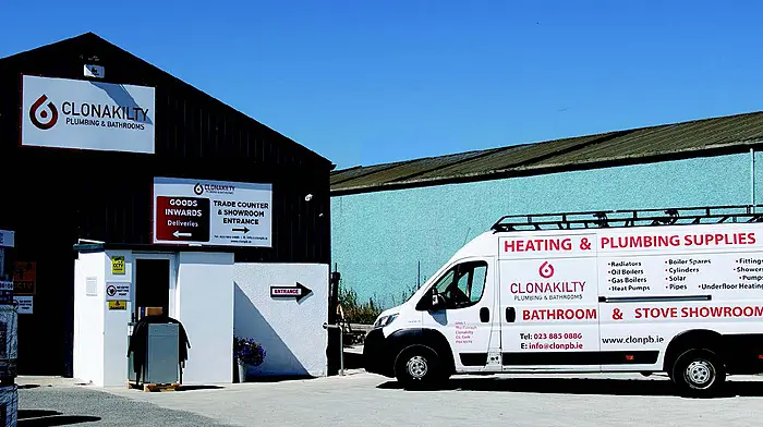 Clonakilty Plumbing and Bathrooms is now open at The Curragh Image